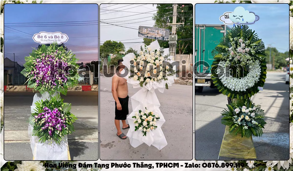 Đặt Vòng Hoa Đám Tang Tại Phường Phước Thắng, Thành phố Hồ Chí Minh