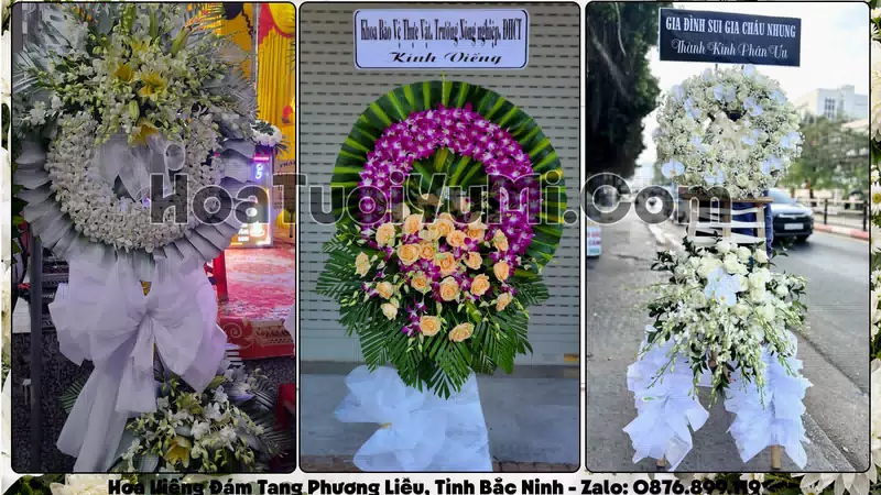 Đặt Vòng Hoa Đám Tang Tại Phường Phương Liễu, Tỉnh Bắc Ninh