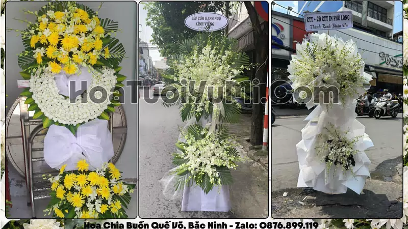Đặt Vòng Hoa Đám Tang Tại Phường Quế Võ, Tỉnh Bắc Ninh