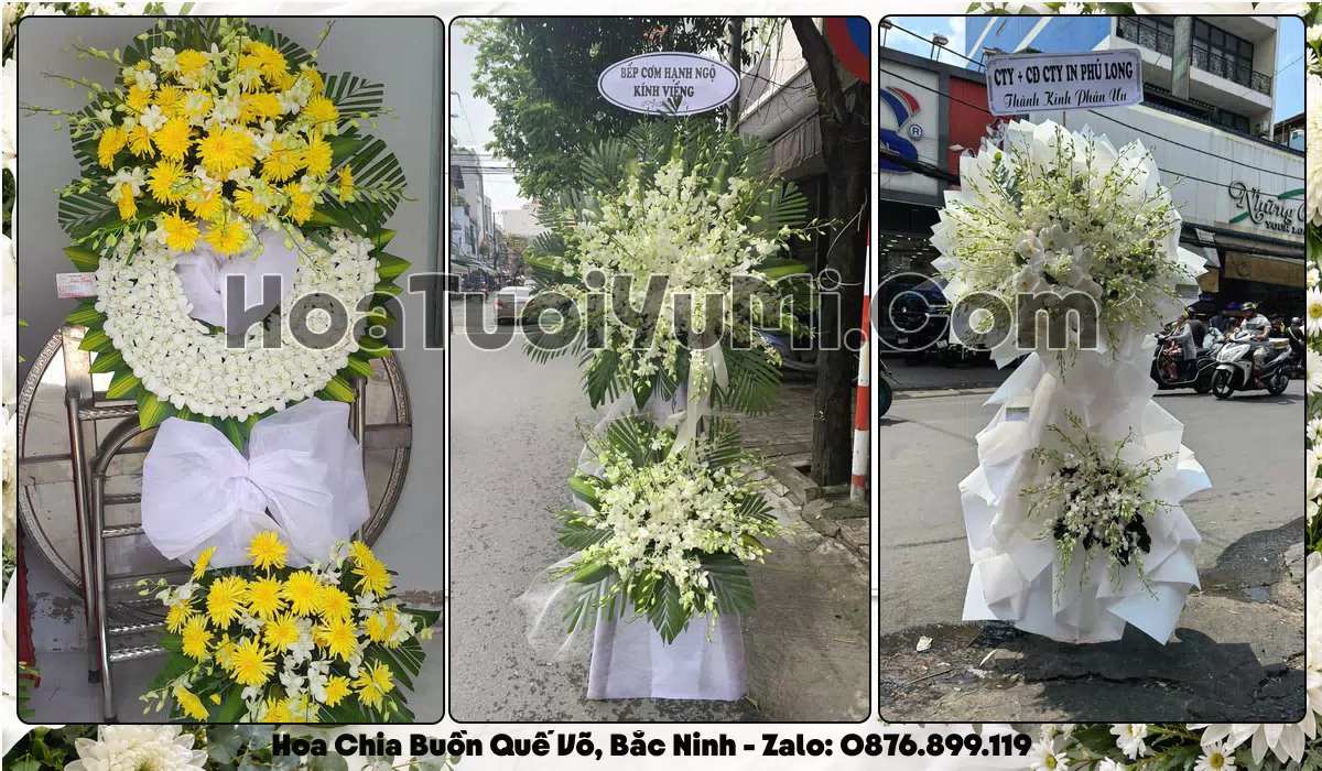 Đặt Vòng Hoa Đám Tang Tại Phường Quế Võ, Tỉnh Bắc Ninh