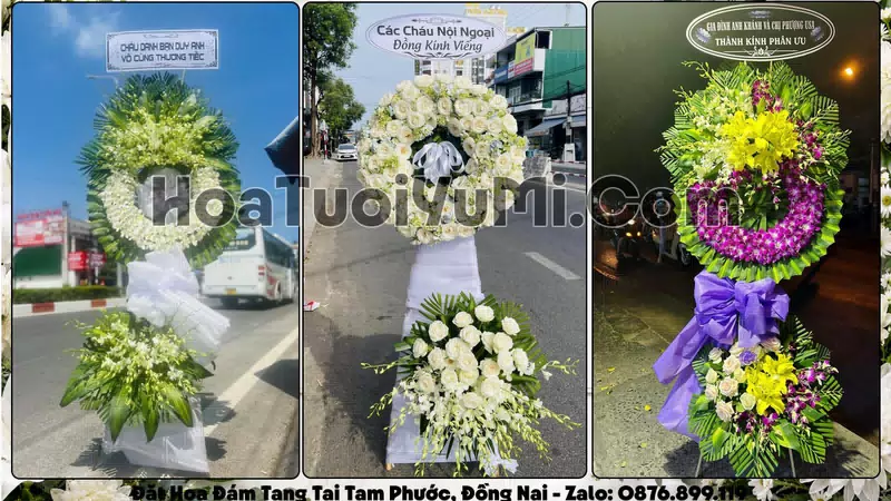 Đặt Vòng Hoa Đám Tang Tại Phường Tam Phước, Tỉnh Đồng Nai