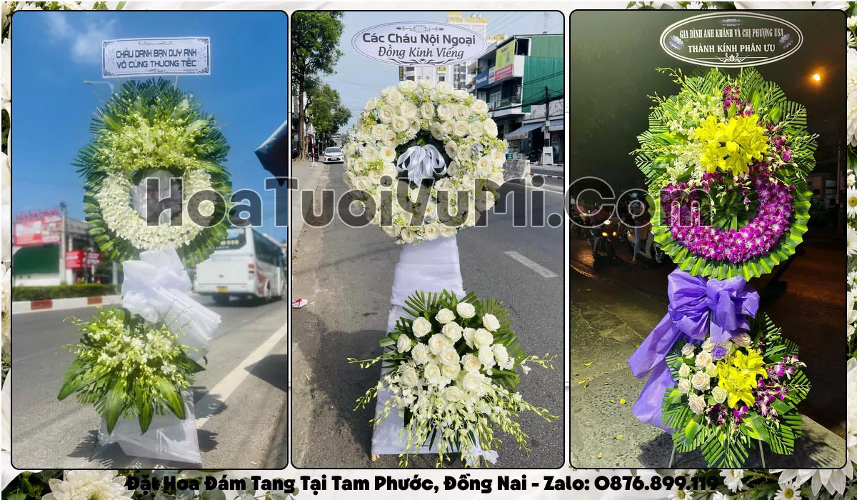 Đặt Vòng Hoa Đám Tang Tại Phường Tam Phước, Tỉnh Đồng Nai