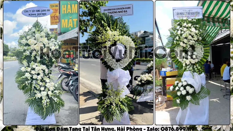 Đặt Vòng Hoa Đám Tang Tại Phường Tân Hưng, Thành phố Hải Phòng