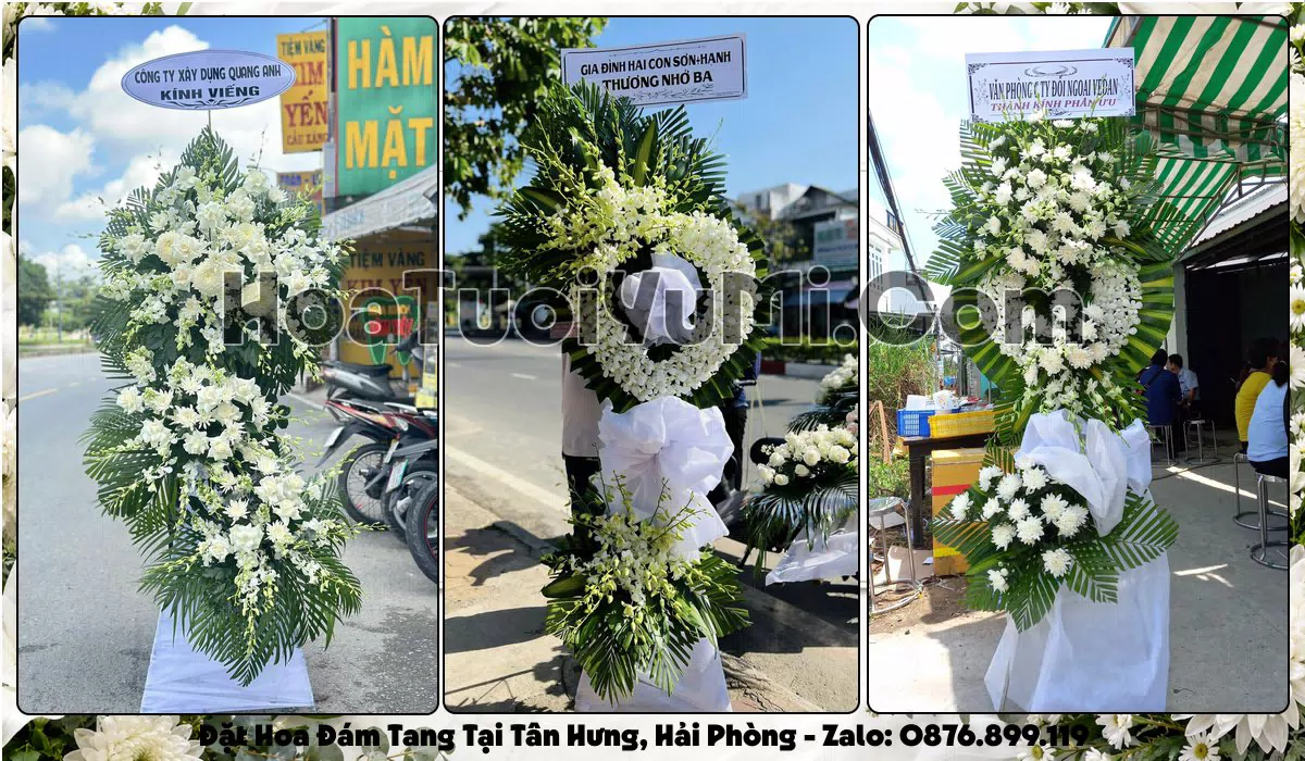 Đặt Vòng Hoa Đám Tang Tại Phường Tân Hưng, Thành phố Hải Phòng