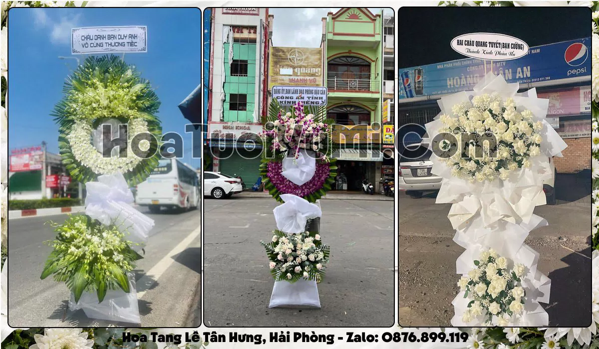 kệ hoa tang lễ giao tận nơi Phường Tân Hưng Hải Phòng