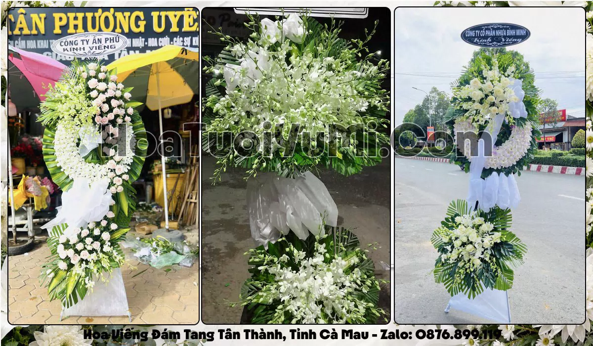 Kệ hoa tang lễ giao tận nơi tại Phường Tân Thành, Cà Mau