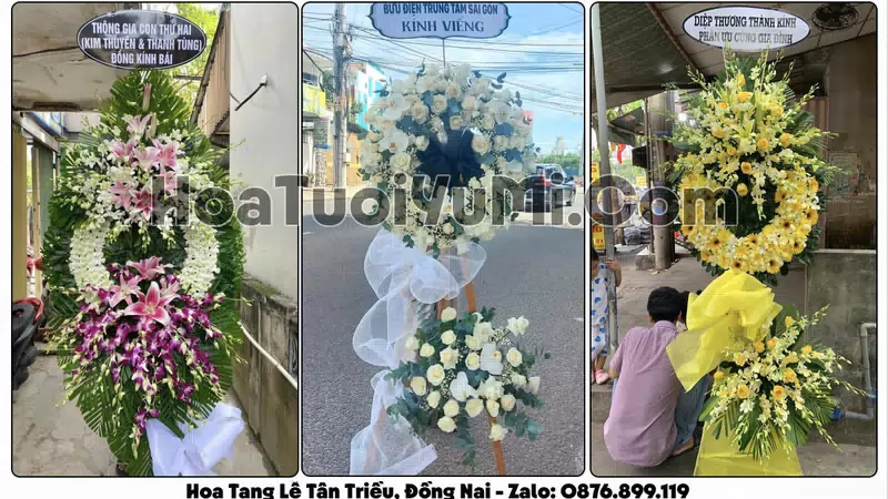 Đặt Vòng Hoa Đám Tang Tại Phường Tân Triều, Tỉnh Đồng Nai