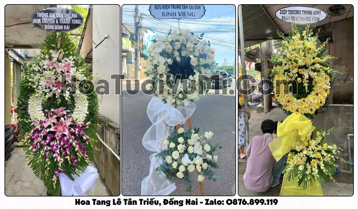 Đặt Vòng Hoa Đám Tang Tại Phường Tân Triều, Tỉnh Đồng Nai
