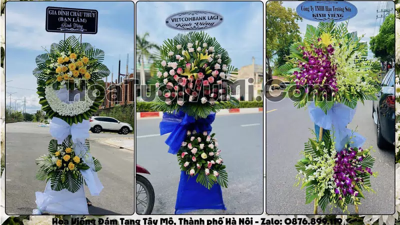 Đặt Vòng Hoa Đám Tang Tại Phường Tây Mỗ, Thành phố Hà Nội