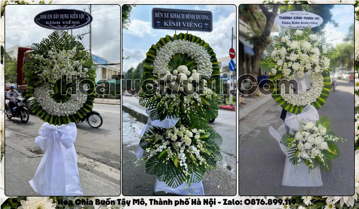 Kệ hoa tang lễ giao tận nơi tại Phường Tây Mỗ