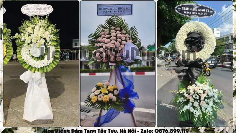 Đặt Vòng Hoa Đám Tang Tại Phường Tây Tựu, Thành phố Hà Nội