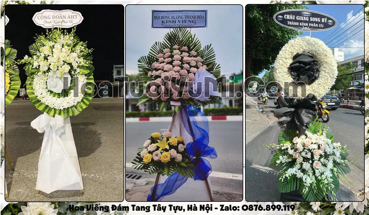 Đặt Vòng Hoa Đám Tang Tại Phường Tây Tựu, Thành phố Hà Nội