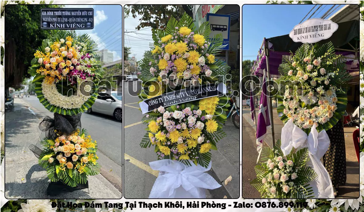 kệ hoa tang lễ giao tận nơi tại Phường Thạch Khôi, Hải Phòng