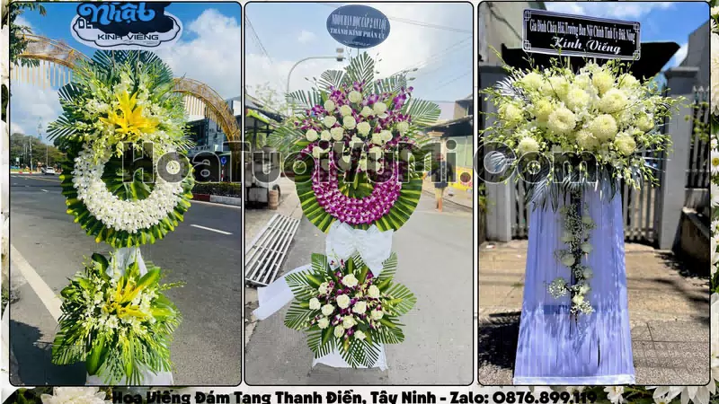 Đặt Vòng Hoa Đám Tang Tại Phường Thanh Điền, Tây Ninh