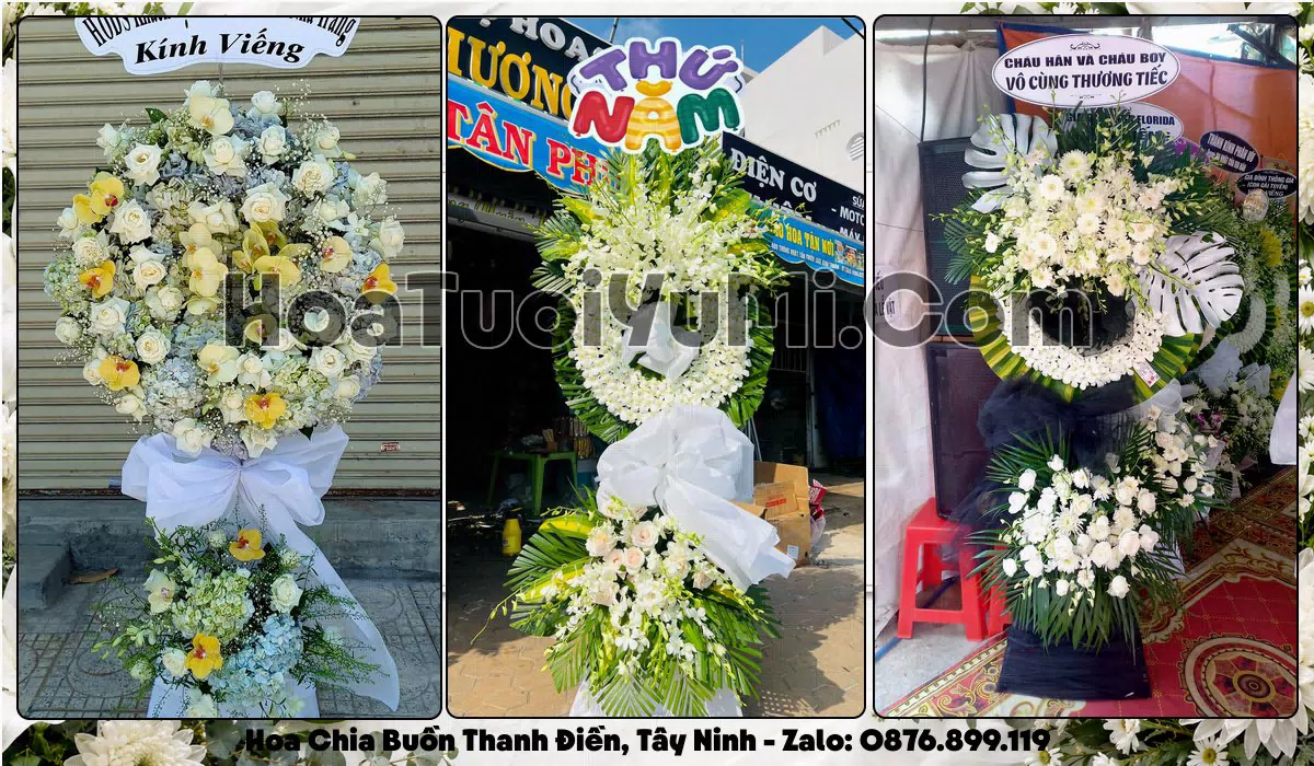 Kệ hoa tang lễ giao tận nơi tại Phường Thanh Điền, Tây Ninh