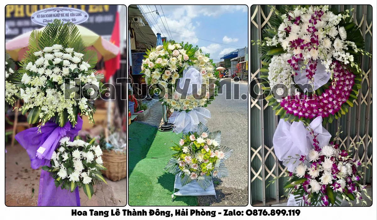 Kệ hoa tang lễ giao tận nơi tại Phường Thành Đông, Hải Phòng