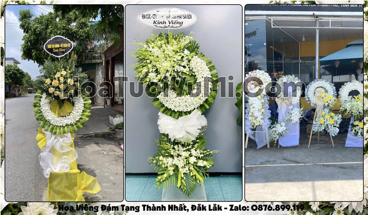 kệ hoa tang lễ giao tại Phường Thành Nhất Đắk Lắk