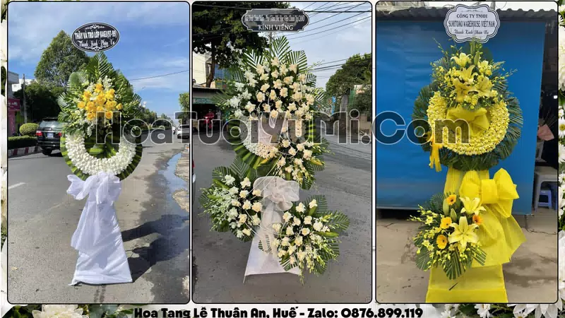 Đặt Vòng Hoa Đám Tang Tại Phường Thuận An, Thành phố Huế
