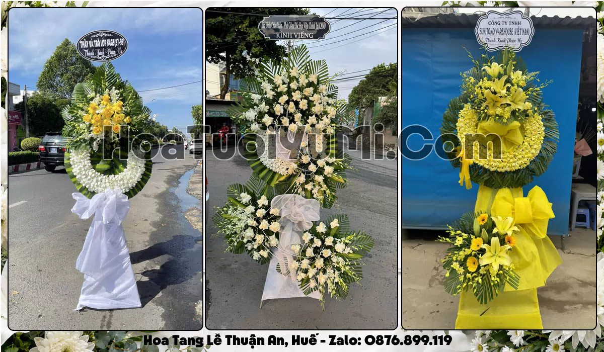 Đặt Vòng Hoa Đám Tang Tại Phường Thuận An, Thành phố Huế