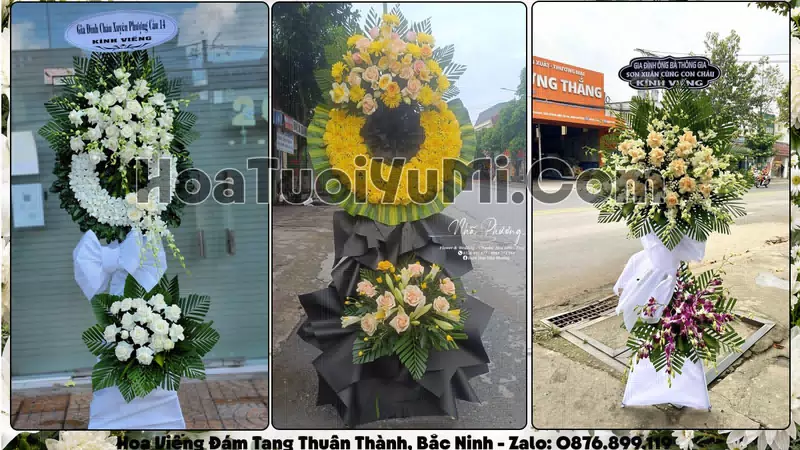 Đặt Vòng Hoa Đám Tang Tại Phường Thuận Thành, Tỉnh Bắc Ninh
