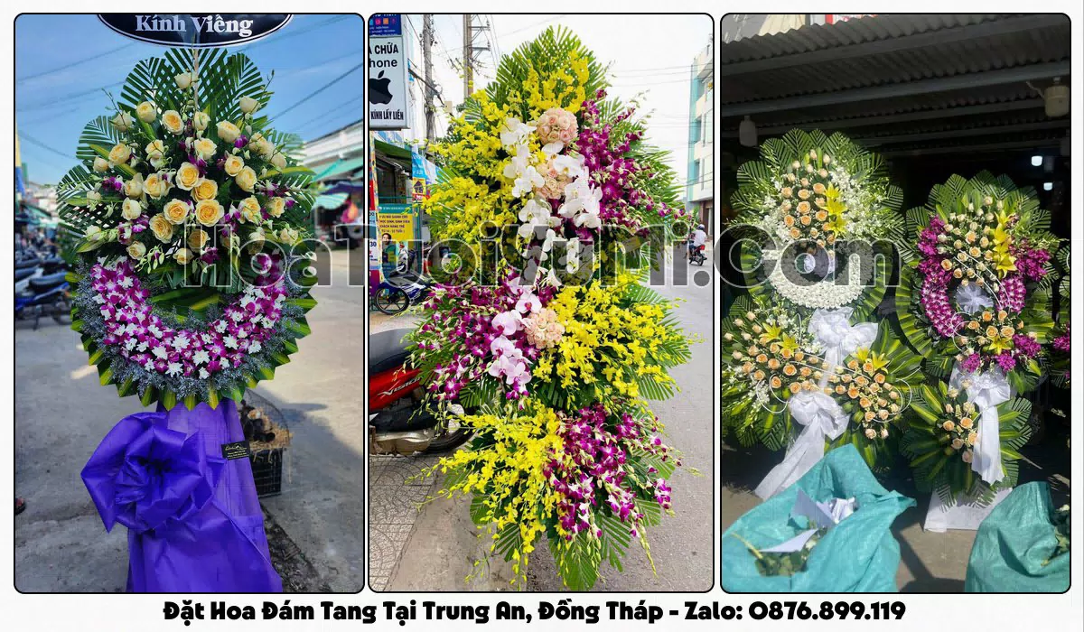 Kệ hoa tang lễ giao tận nơi tại Phường Trung An, Đồng Tháp