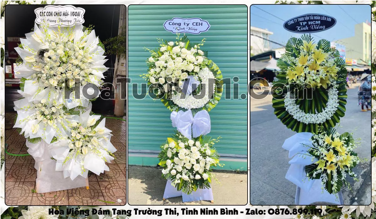 Kệ hoa tang lễ giao tận nơi tại Phường Trường Thi, Ninh Bình