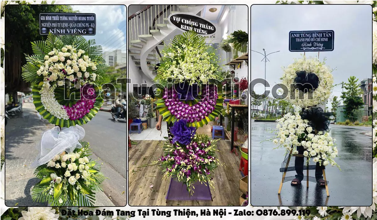 hoa tang lễ Phường Tùng Thiện Hà Nội