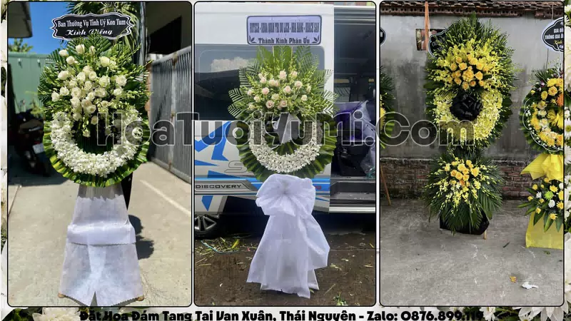 Đặt Vòng Hoa Đám Tang Tại Phường Vạn Xuân, Tỉnh Thái Nguyên