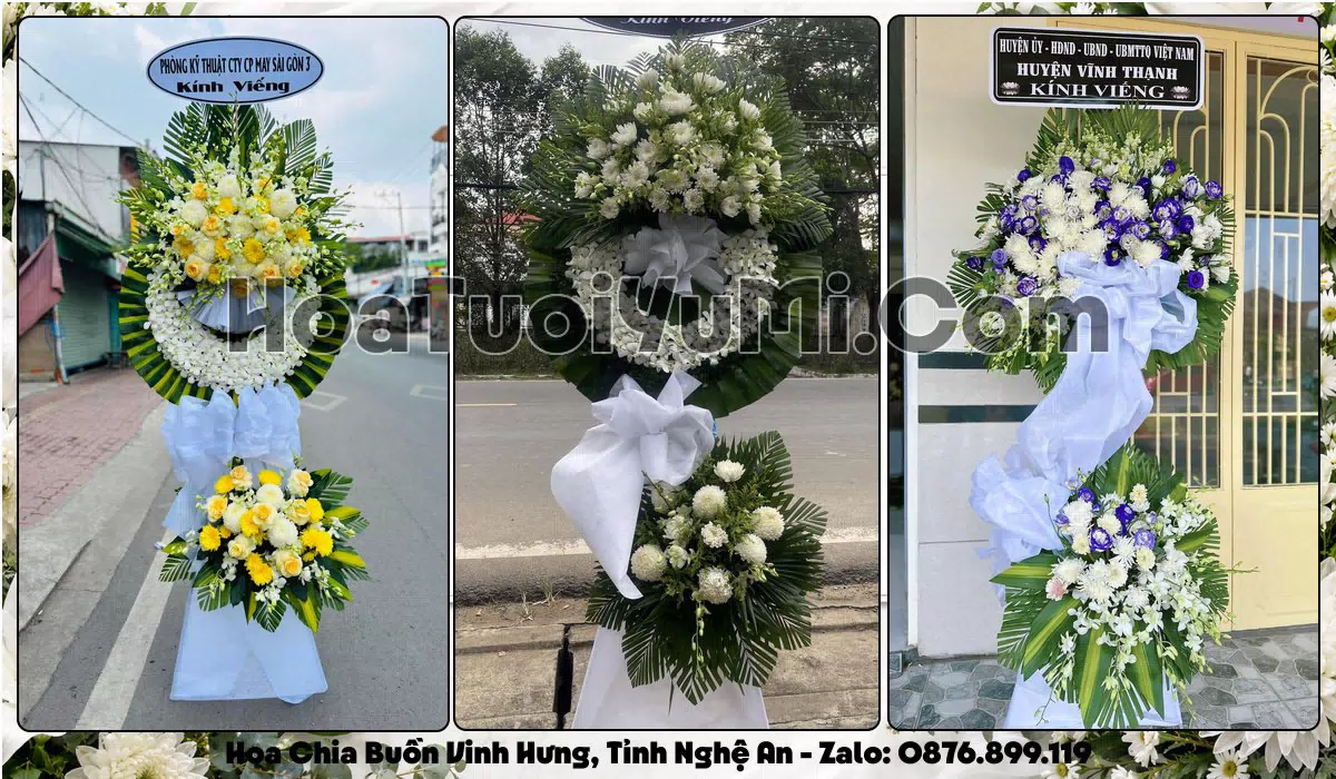 kệ hoa tang lễ giao tận nơi Phường Vinh Hưng