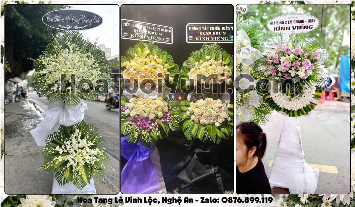 Kệ hoa tang lễ giao tận nơi tại Phường Vinh Lộc