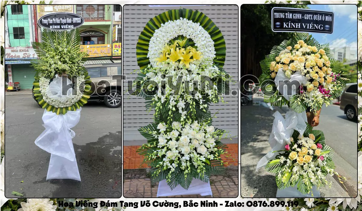 Đặt Vòng Hoa Đám Tang Tại Phường Võ Cường, Tỉnh Bắc Ninh