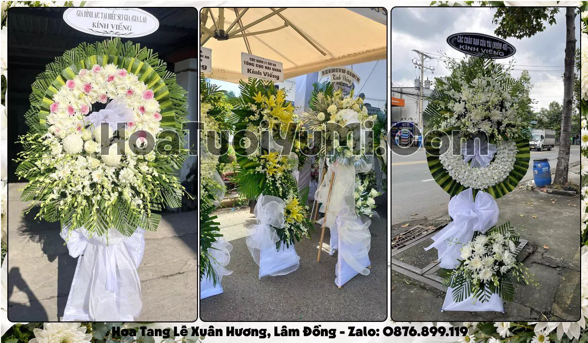 Đặt Vòng Hoa Đám Tang Tại Phường Xuân Hương, Tỉnh Lâm Đồng