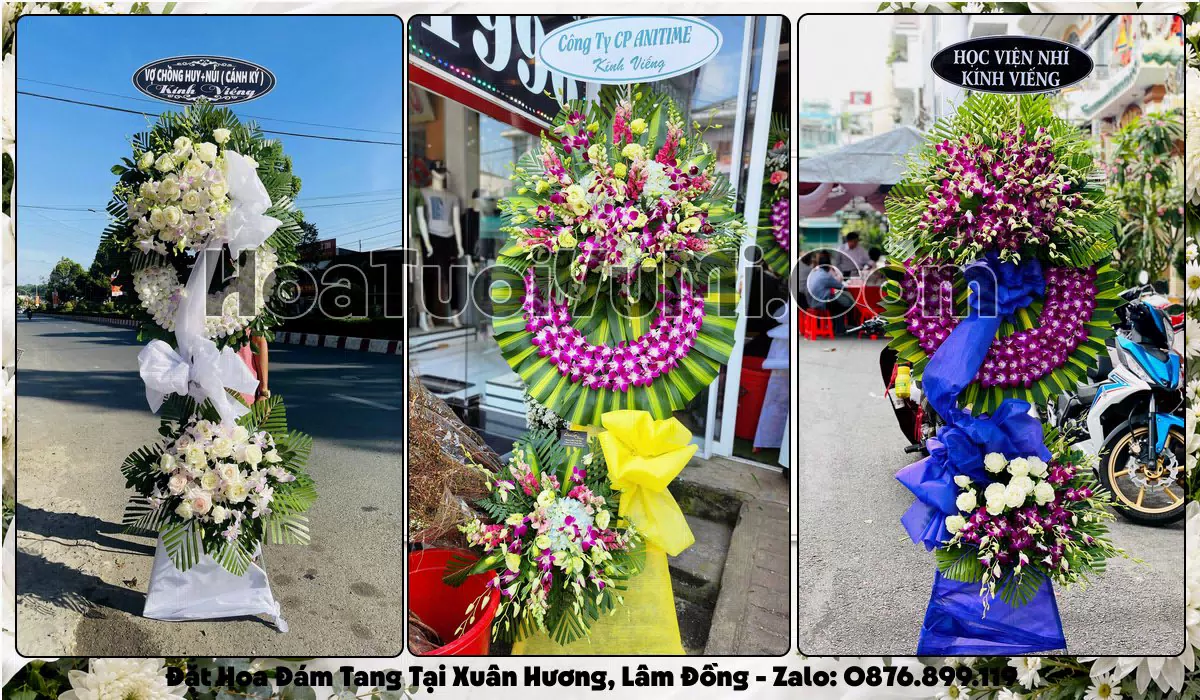 Kệ hoa tang lễ giao tận nơi tại Phường Xuân Hương, Tỉnh Lâm Đồng