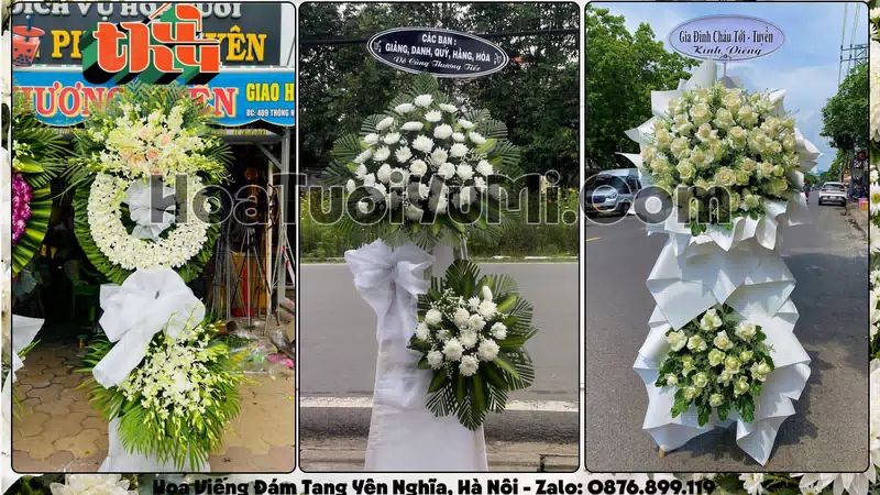 Đặt Vòng Hoa Đám Tang Tại Phường Yên Nghĩa, Thành phố Hà Nội