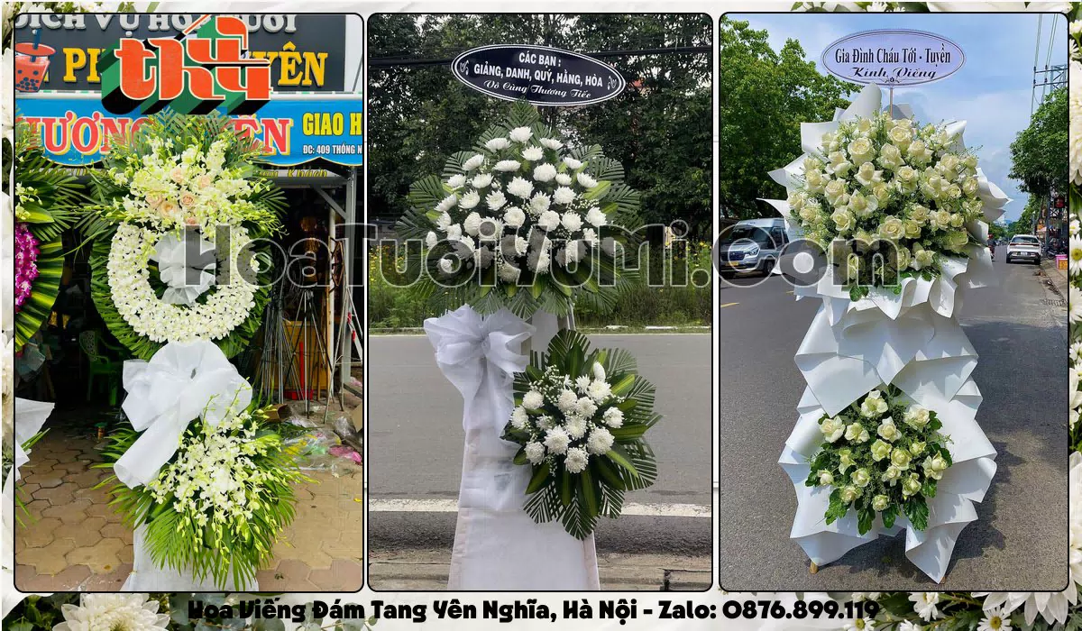 Đặt Vòng Hoa Đám Tang Tại Phường Yên Nghĩa, Thành phố Hà Nội