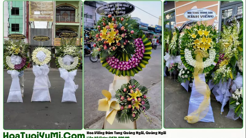 Đặt Vòng Hoa Đám Tang Tại Phường Quảng Ngãi, Quảng Ngãi