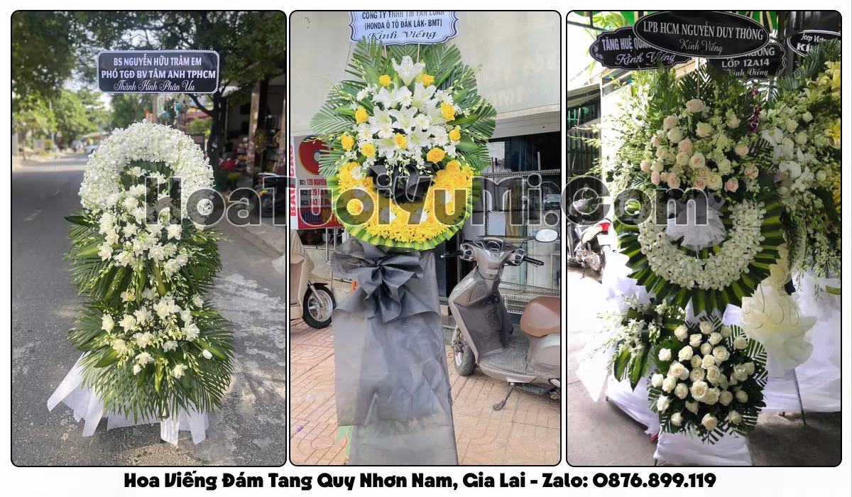 kệ hoa tang lễ giao tận nơi tại Phường Quy Nhơn Nam
