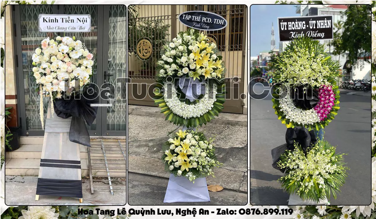 Kệ hoa tang lễ giao tận nơi tại Xã Quỳnh Lưu, Tỉnh Nghệ An