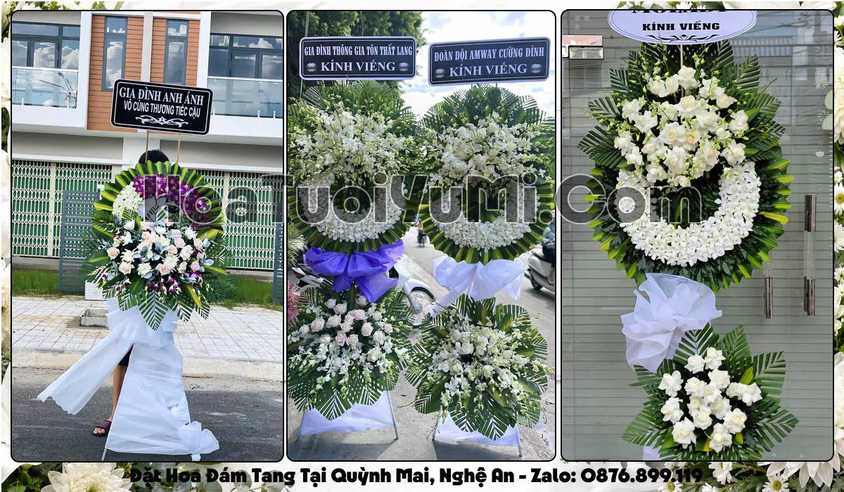 Kệ hoa tang lễ tại Phường Quỳnh Mai, Nghệ An