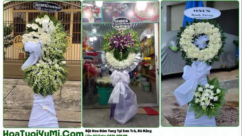 Đặt Vòng Hoa Đám Tang Tại Phường Sơn Trà, Đà Nẵng