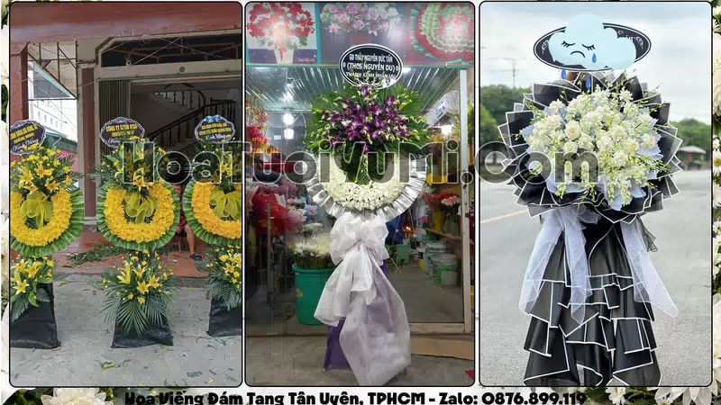 Đặt Vòng Hoa Đám Tang Tại Phường Tân Uyên, Thành phố Hồ Chí Minh