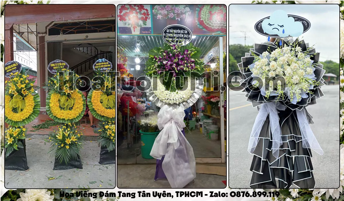Đặt Vòng Hoa Đám Tang Tại Phường Tân Uyên, Thành phố Hồ Chí Minh