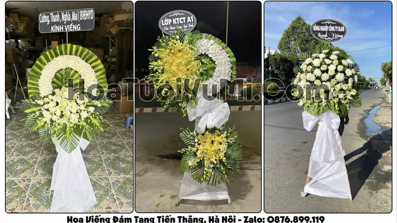 Đặt Vòng Hoa Đám Tang Tại Xã Tiến Thắng, Thành phố Hà Nội