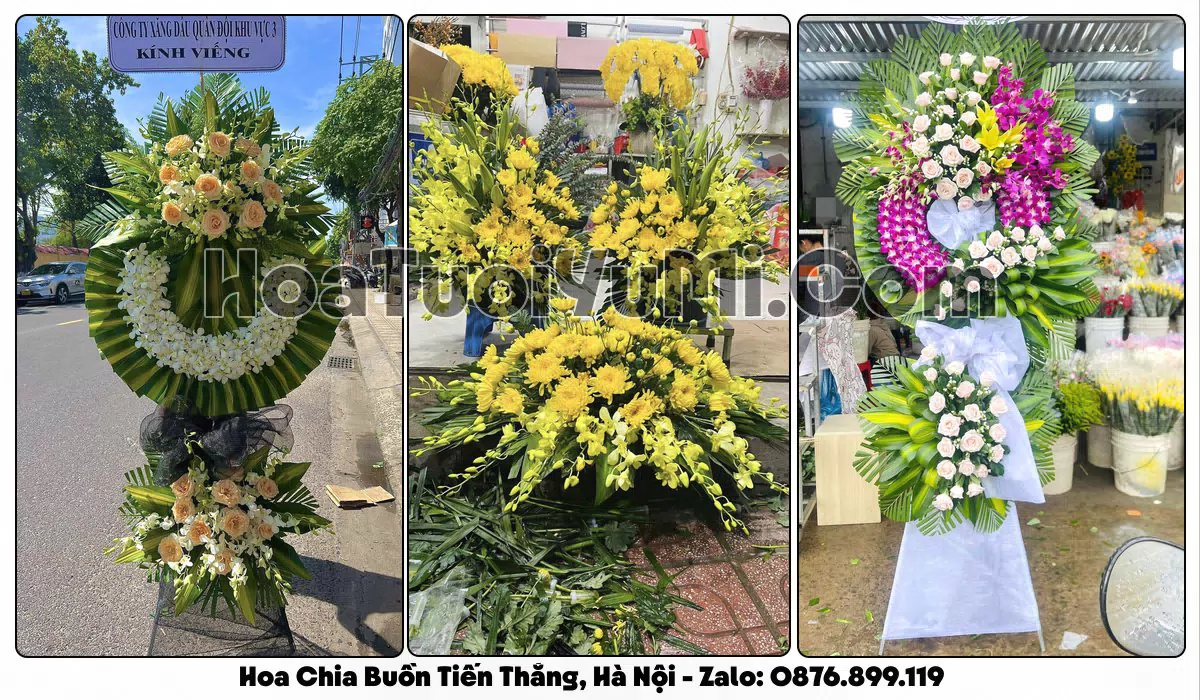kệ hoa tang lễ giao tận nơi tại Xã Tiến Thắng