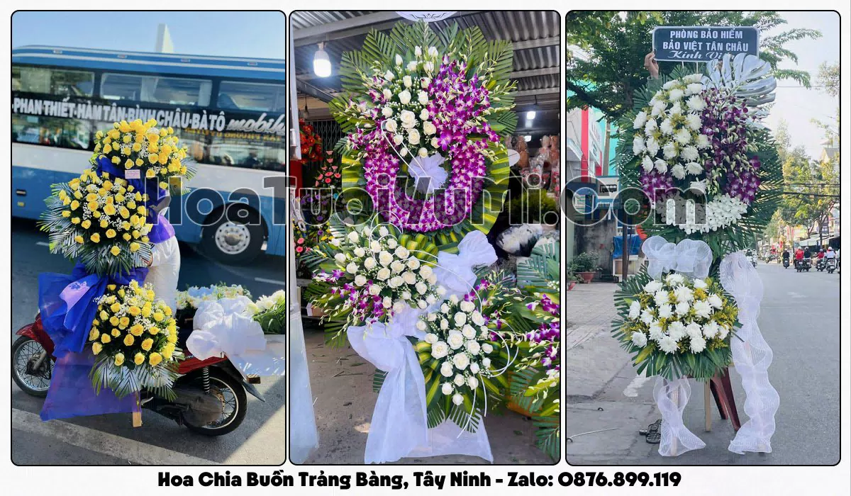 kệ hoa tang lễ tại Phường Trảng Bàng Tây Ninh