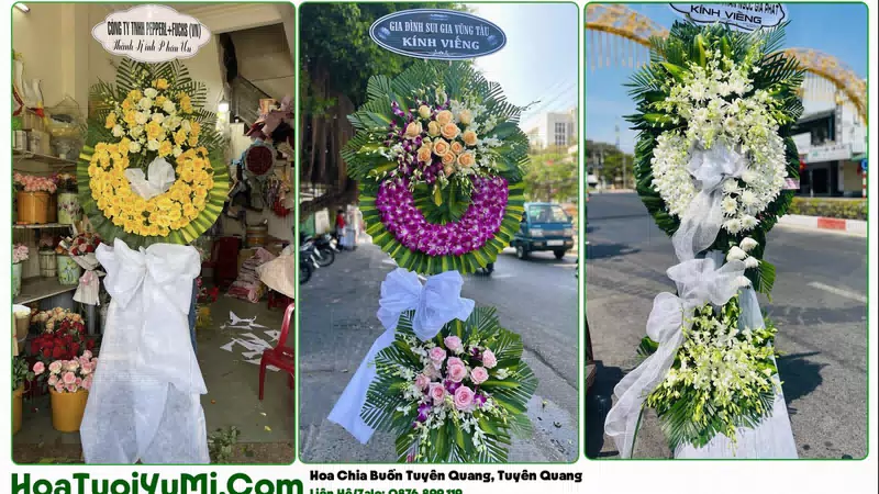 Đặt Vòng Hoa Đám Tang Tại Phường Tuyên Quang, Tuyên Quang