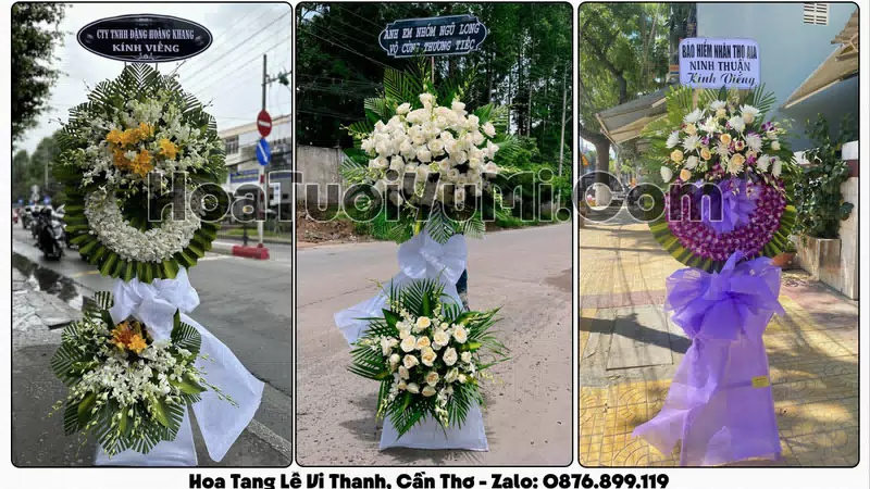 Đặt Vòng Hoa Đám Tang Tại Phường Vị Thanh, Thành phố Cần Thơ
