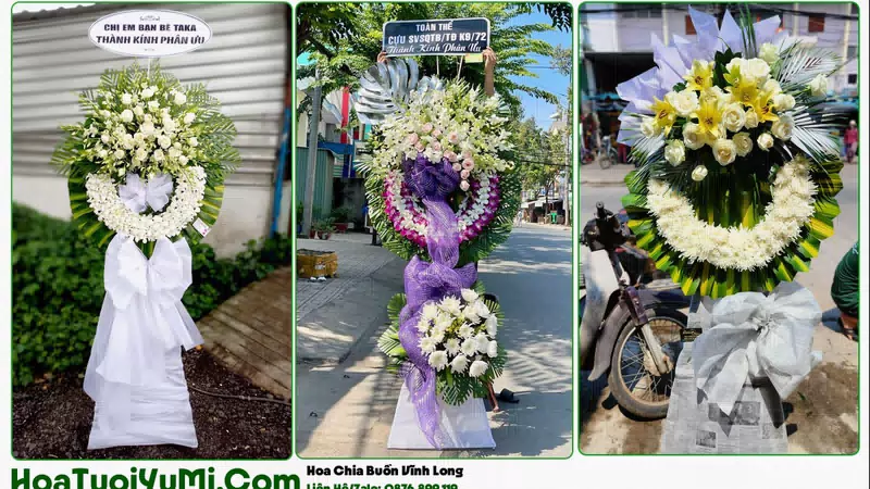 Đặt Vòng Hoa Đám Tang Tại Phường Vĩnh Long, Vĩnh Long