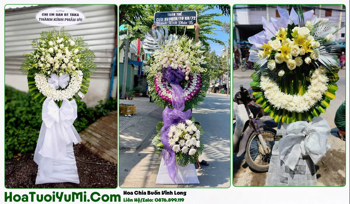 Đặt Vòng Hoa Đám Tang Tại Phường Vĩnh Long, Vĩnh Long