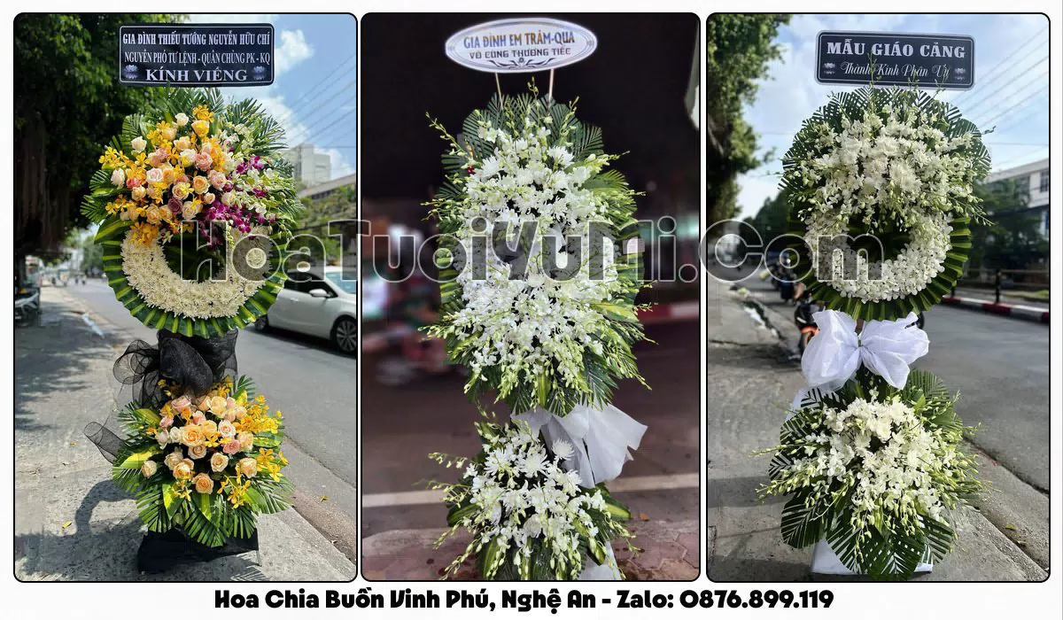 Kệ hoa tang lễ tại Phường Vinh Phú, Nghệ An